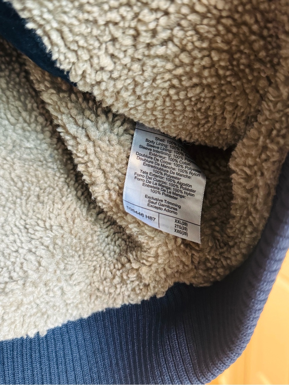 Woman’s Carhartt Blue Denim Sherpa Collar Work Jacket - Picture 6 of 9